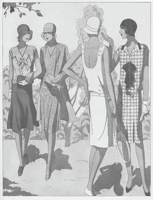 Framed Print : 1920s Ladies Costumes Framed Print : 1920s Ladies Costumes