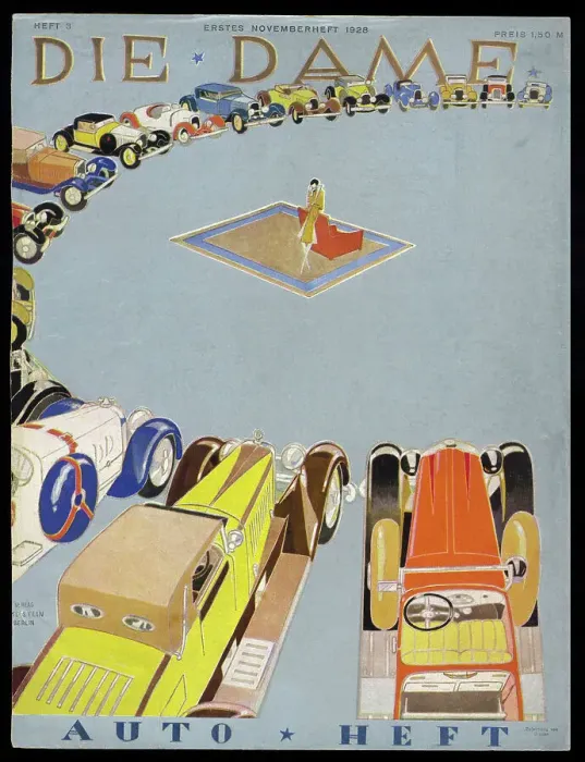 Framed Print : 1928 1920s 20s Twenties Die Dame Woman Cars Transport Framed Print : 1928 1920s 20s Twenties Die Dame Woman Cars Transport