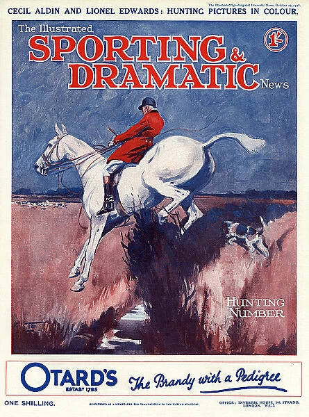A 1928 cover of The Sporting and Dramatic News