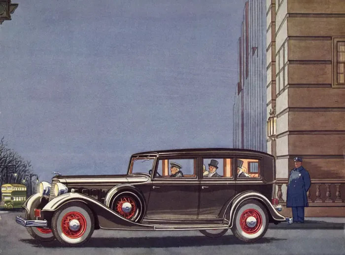 Framed Print : 1934 Lincoln Willoughby Limousine Framed Print : 1934 Lincoln Willoughby Limousine