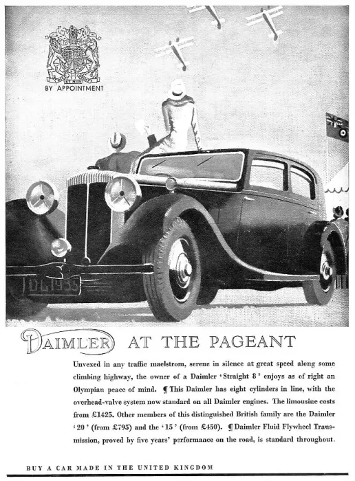 Framed Print : 1935 Daimler Straight 8 Framed Print : 1935 Daimler Straight 8