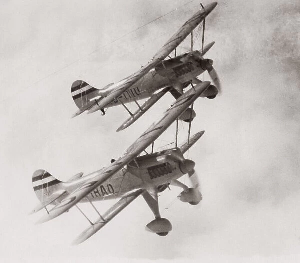 1935 Richthofen Squadron, German Luftwaffe, biplanes
