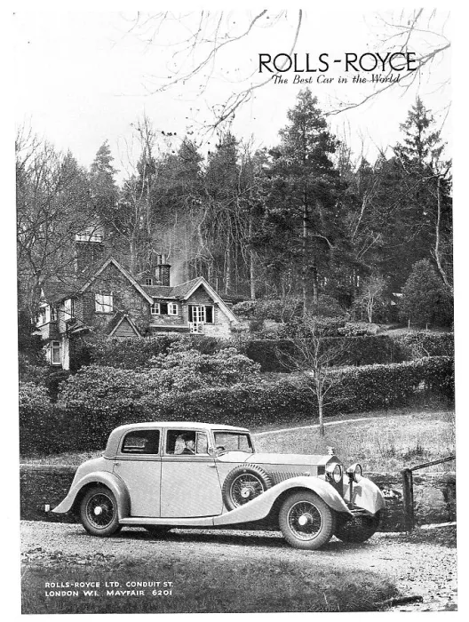Framed Print : 1935 Rolls-Royce Saloon Car Framed Print : 1935 Rolls-Royce Saloon Car