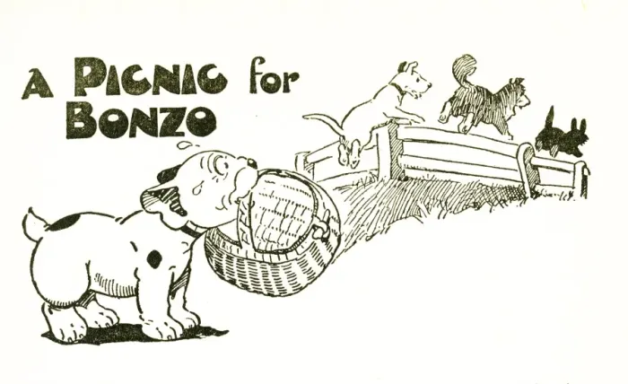 Framed Print : Bonzo Date: 1938 Framed Print : Bonzo Date: 1938