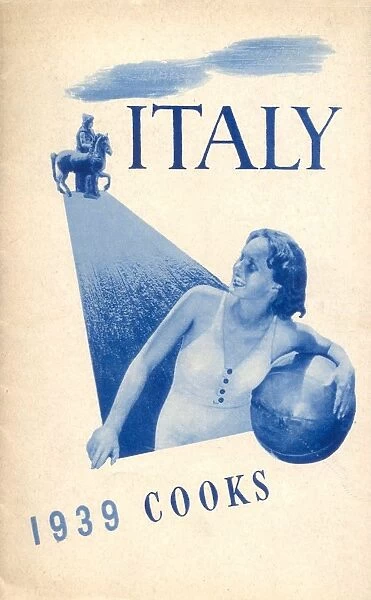 Italy. Thomas Cook Brochure Cover - Italy. Date: 1939