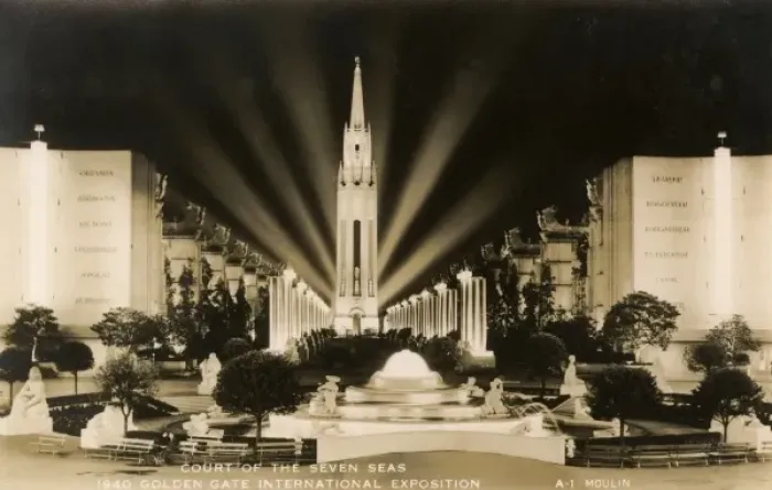 Framed Print : 1940 Golden Gate International Exhibition Framed Print : 1940 Golden Gate International Exhibition