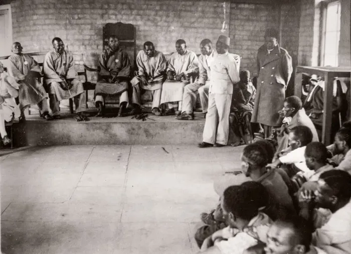 Framed Print : 1940s East Africa - Kenya - courthouse Kiambu reserve Framed Print : 1940s East Africa - Kenya - courthouse Kiambu reserve