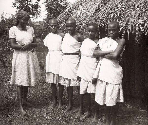 1940s East Africa - Kikuyu children Kenya