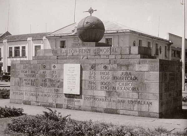1940s East Africa - Nairobi, Kenya Galton Fenzi stone