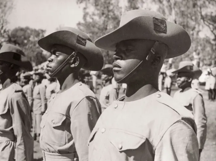 Framed Print : 1940s East Africa - recruits, East Africa Army, Nyasaland Framed Print : 1940s East Africa - recruits, East Africa Army, Nyasaland