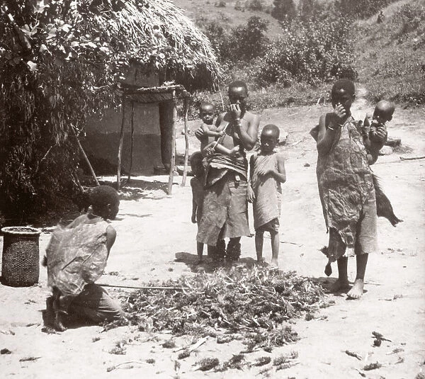 1940s East Africa - Uganda - Chigga tribal group