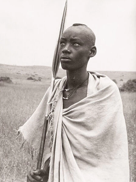 1940s East Africa Uganda herdsman Mugabe of Ankole