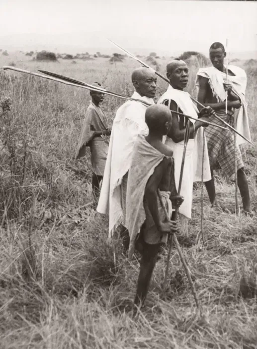 Framed Print : 1940s East Africa Uganda herdsman Mugabe of Ankole Framed Print : 1940s East Africa Uganda herdsman Mugabe of Ankole