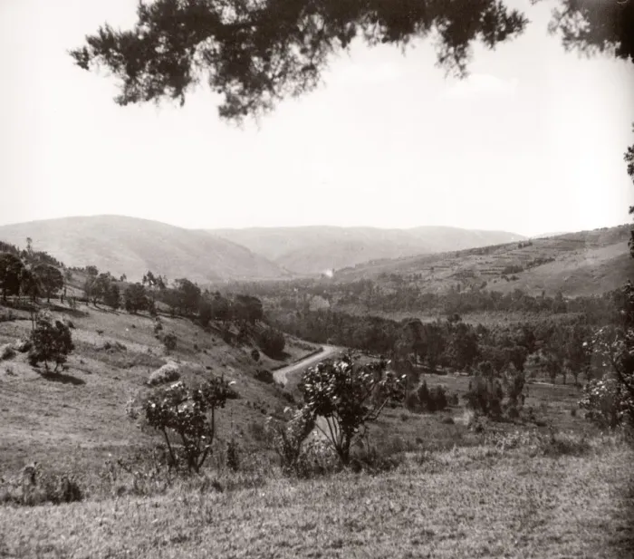 Framed Print : 1940s East Africa - Uganda hills around Kabale Ankole Framed Print : 1940s East Africa - Uganda hills around Kabale Ankole