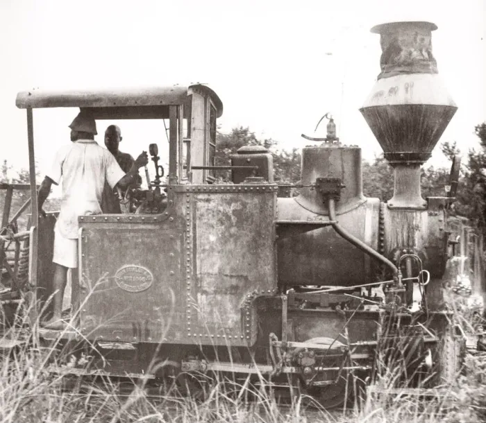 Framed Print : 1940s East Africa - Uganda - steam train sugar plantation Framed Print : 1940s East Africa - Uganda - steam train sugar plantation