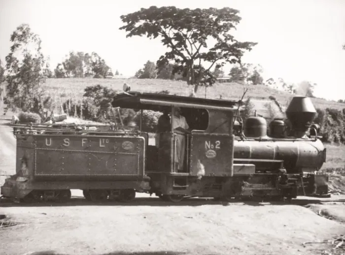 Framed Print : 1940s East Africa - Uganda train Lugasi sugar plantation Framed Print : 1940s East Africa - Uganda train Lugasi sugar plantation