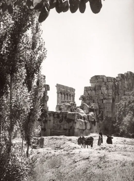 Framed Print : 1943 Lebanon Temple of Jupiter Baalbek Ba albek Framed Print : 1943 Lebanon Temple of Jupiter Baalbek Ba albek