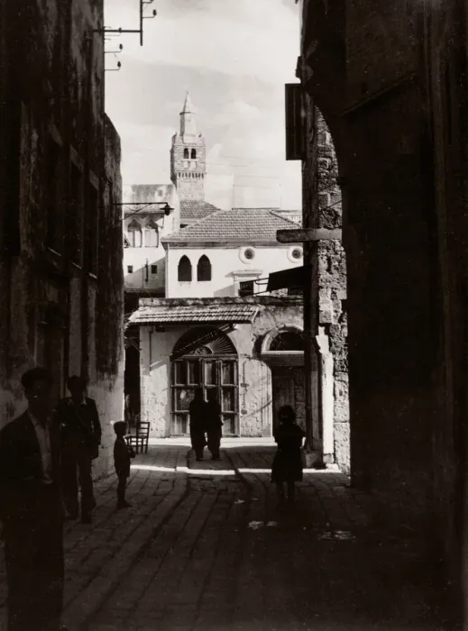 Framed Print : 1943 Middle East Lebanon - street scene Tripoli Framed Print : 1943 Middle East Lebanon - street scene Tripoli