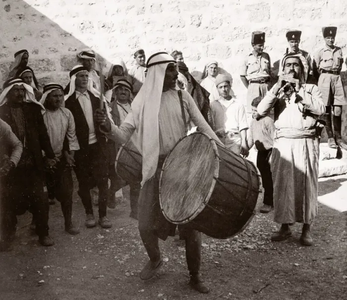 Framed Print : 1943 Syria - celebrating the festival of Eid at Bobline Framed Print : 1943 Syria - celebrating the festival of Eid at Bobline