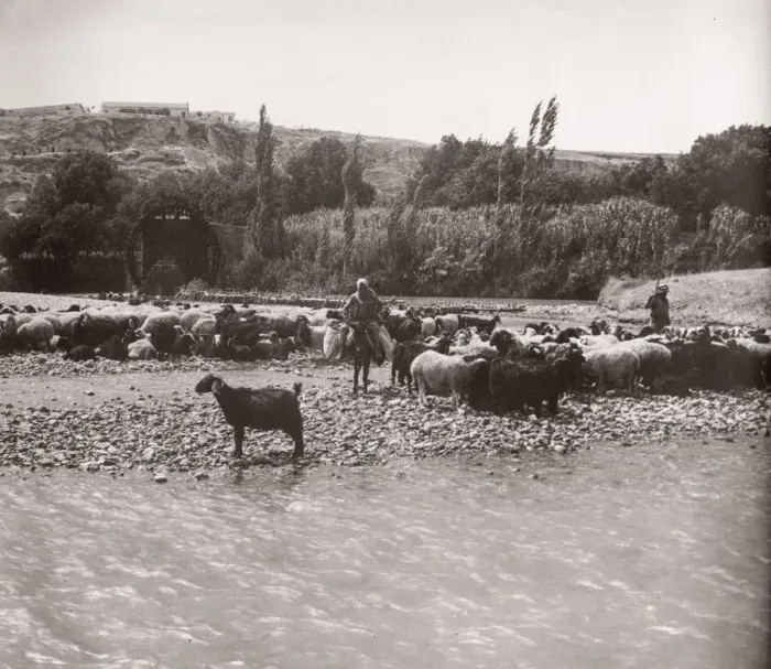 Framed Print : 1943 Syria - Hama on the river Orontes Framed Print : 1943 Syria - Hama on the river Orontes