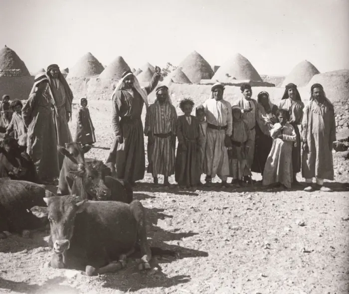 Framed Print : 1943 Syria village with traditional mud beehive houses Framed Print : 1943 Syria village with traditional mud beehive houses