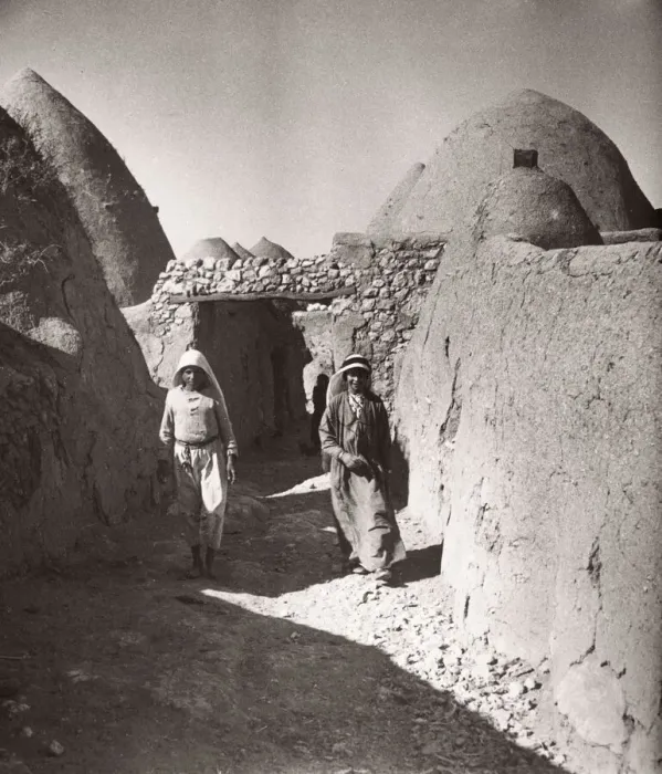 Framed Print : 1943 Syria village with traditional mud beehive houses Framed Print : 1943 Syria village with traditional mud beehive houses