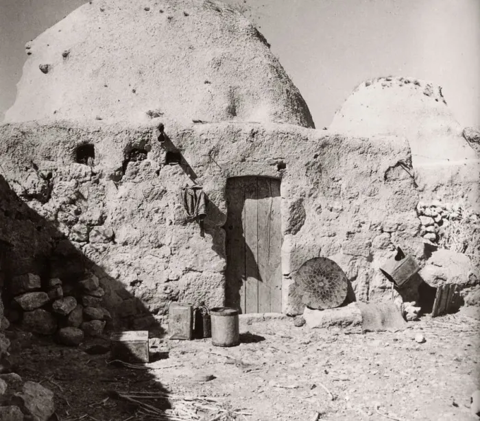 Framed Print : 1943 Syria village with traditional mud beehive houses Framed Print : 1943 Syria village with traditional mud beehive houses