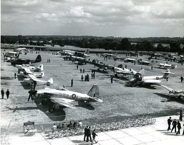 1947 Royal Aeronautical Society Garden Party at Radlett