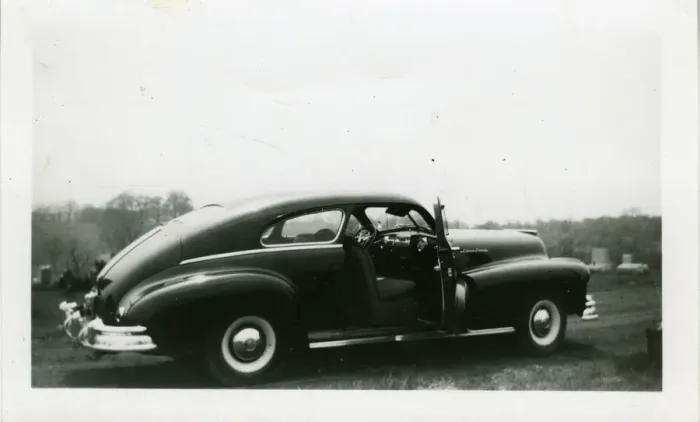 Framed Print : 1948 Ponitiac Silver Streak Vintage Car Framed Print : 1948 Ponitiac Silver Streak Vintage Car