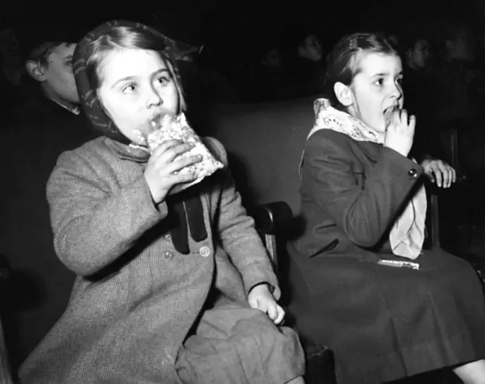 Framed Print : 1950s Cinema - Childrens Saturday Matinee Framed Print : 1950s Cinema - Childrens Saturday Matinee