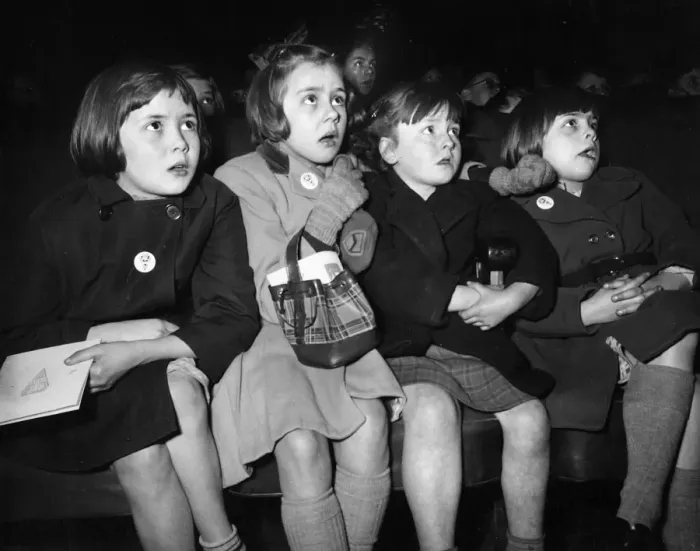 Framed Print : 1950s Cinema - Childrens Saturday Matinee