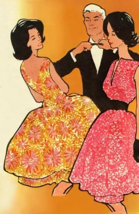 Framed Print : 1950s fashion Framed Print : 1950s fashion