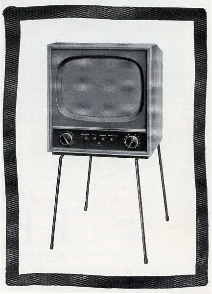 1950s television set