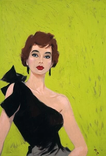 1950s woman by David Wright
