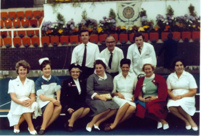 Framed Print : 1970 Commonwealth Games Nursing Team Framed Print : 1970 Commonwealth Games Nursing Team