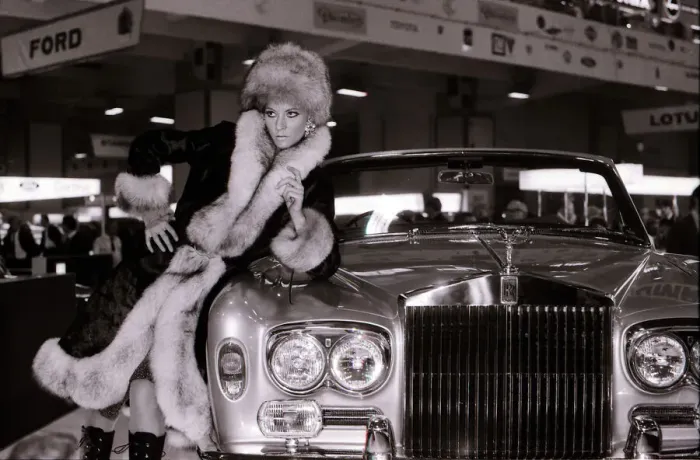 Framed Print : The 1970 London Motor Show at Earls Court, London Framed Print : The 1970 London Motor Show at Earls Court, London