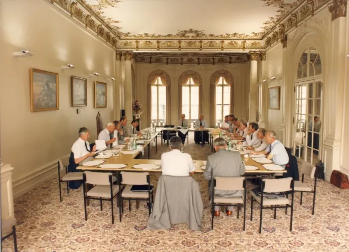 Framed Print : The 1989-1990 Royal Aeronautical Society Council meet Framed Print : The 1989-1990 Royal Aeronautical Society Council meet