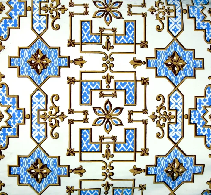 Framed Print : 19th century Wallpaper Framed Print : 19th century Wallpaper