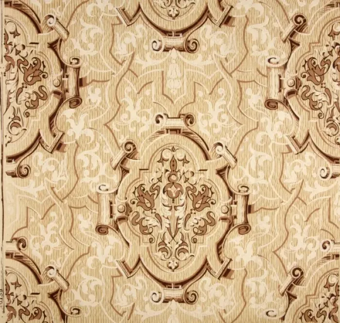 Framed Print : 19th century Wallpaper Framed Print : 19th century Wallpaper