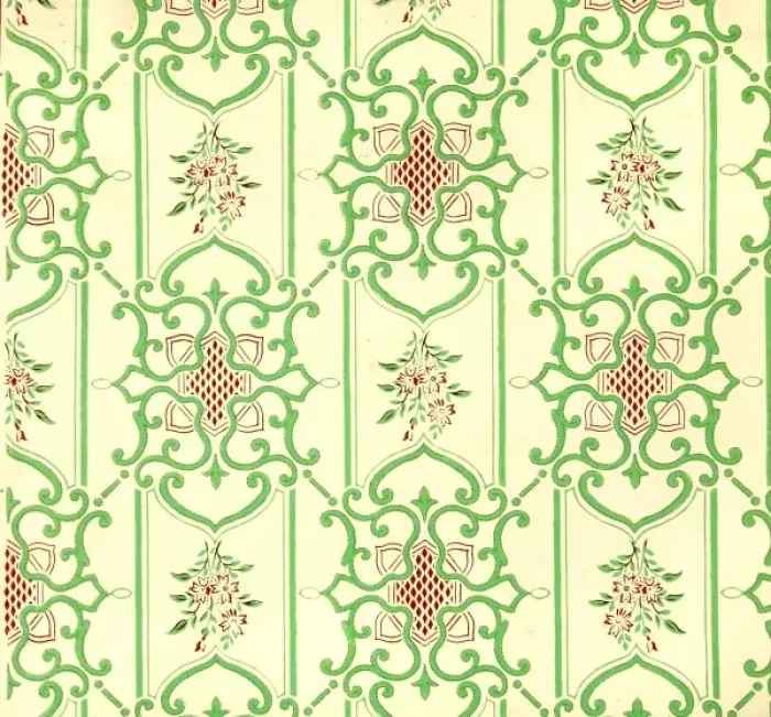 Framed Print : 19th century Wallpaper Framed Print : 19th century Wallpaper