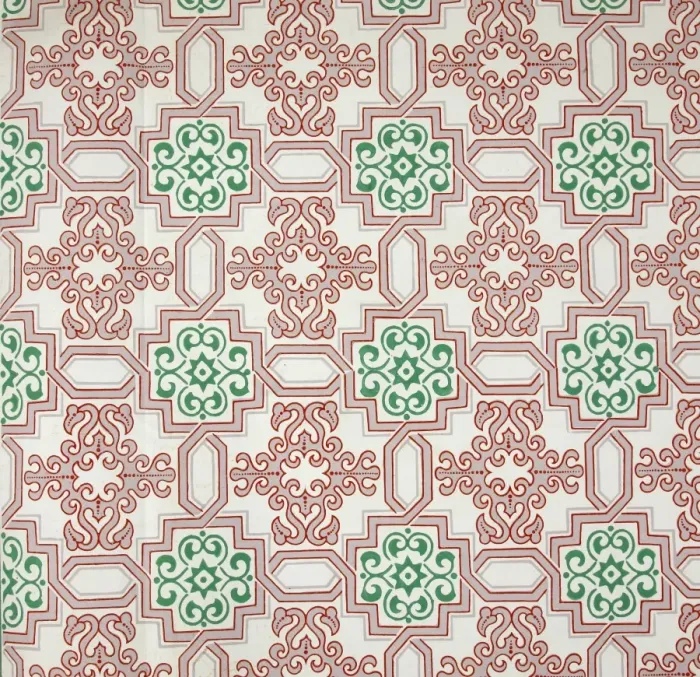 Framed Print : 19th century Wallpaper Framed Print : 19th century Wallpaper