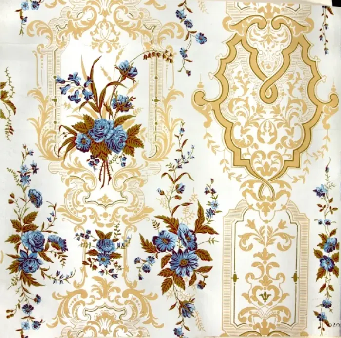 Framed Print : 19th century Wallpaper Framed Print : 19th century Wallpaper