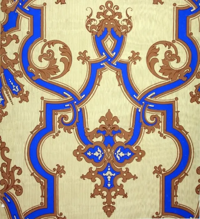 Framed Print : 19th century Wallpaper Framed Print : 19th century Wallpaper