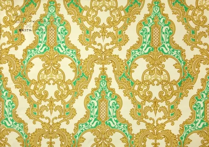 Framed Print : 19th century Wallpaper Framed Print : 19th century Wallpaper