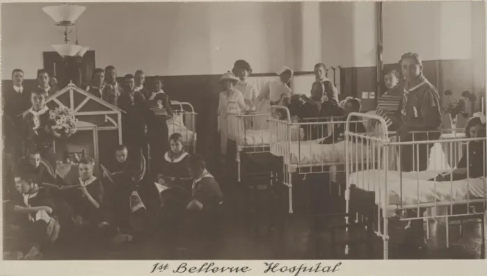 Framed Print : 1st Bellevue Scout Troop Hospital Framed Print : 1st Bellevue Scout Troop Hospital