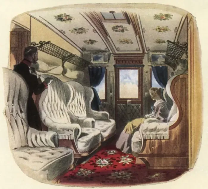 Framed Print : 1st Class Compartment Framed Print : 1st Class Compartment