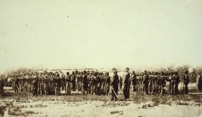 Framed Print : 1st US colored infantry Framed Print : 1st US colored infantry