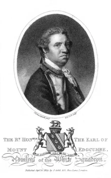 Framed Print : 1st Earl Mount-Edgcumbe Framed Print : 1st Earl Mount-Edgcumbe