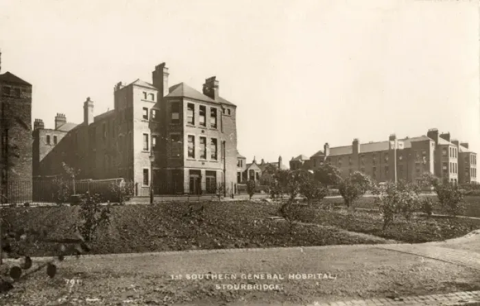 Framed Print : 1st Southern General Hospital, Stourbridge, Worcestershire Framed Print : 1st Southern General Hospital, Stourbridge, Worcestershire