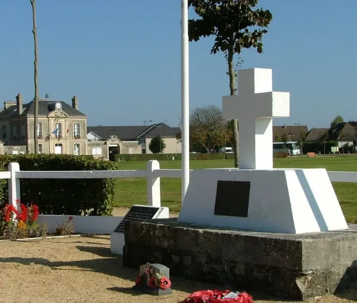 Framed Print : 1st Special Service Brigade Memorial, le Plain Framed Print : 1st Special Service Brigade Memorial, le Plain